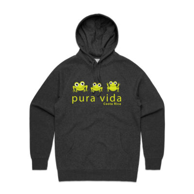 Costa Rica Pura Vida Frogs Hoodie Thumbnail